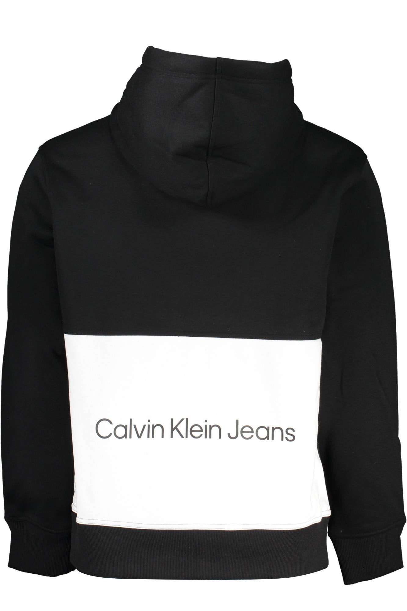 CALVIN KLEIN MEN'S BLACK ZIPLESS SWEATSHIRT